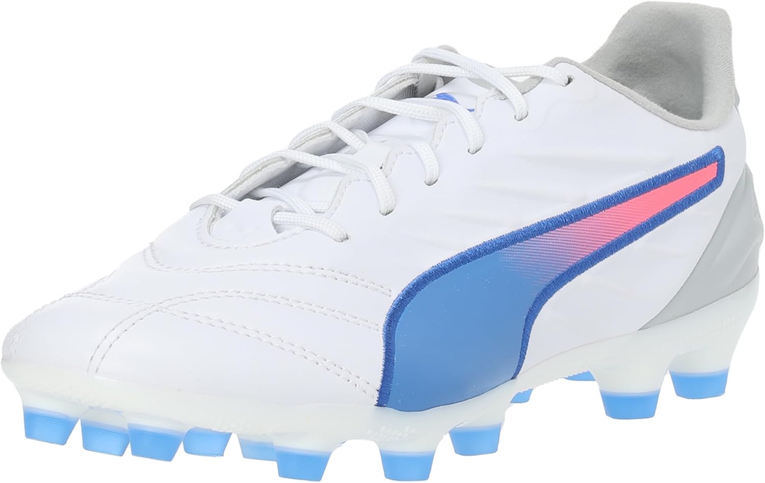 

Футбольные бутсы Puma HG/AG King Pro, белый/синий/светло-серый