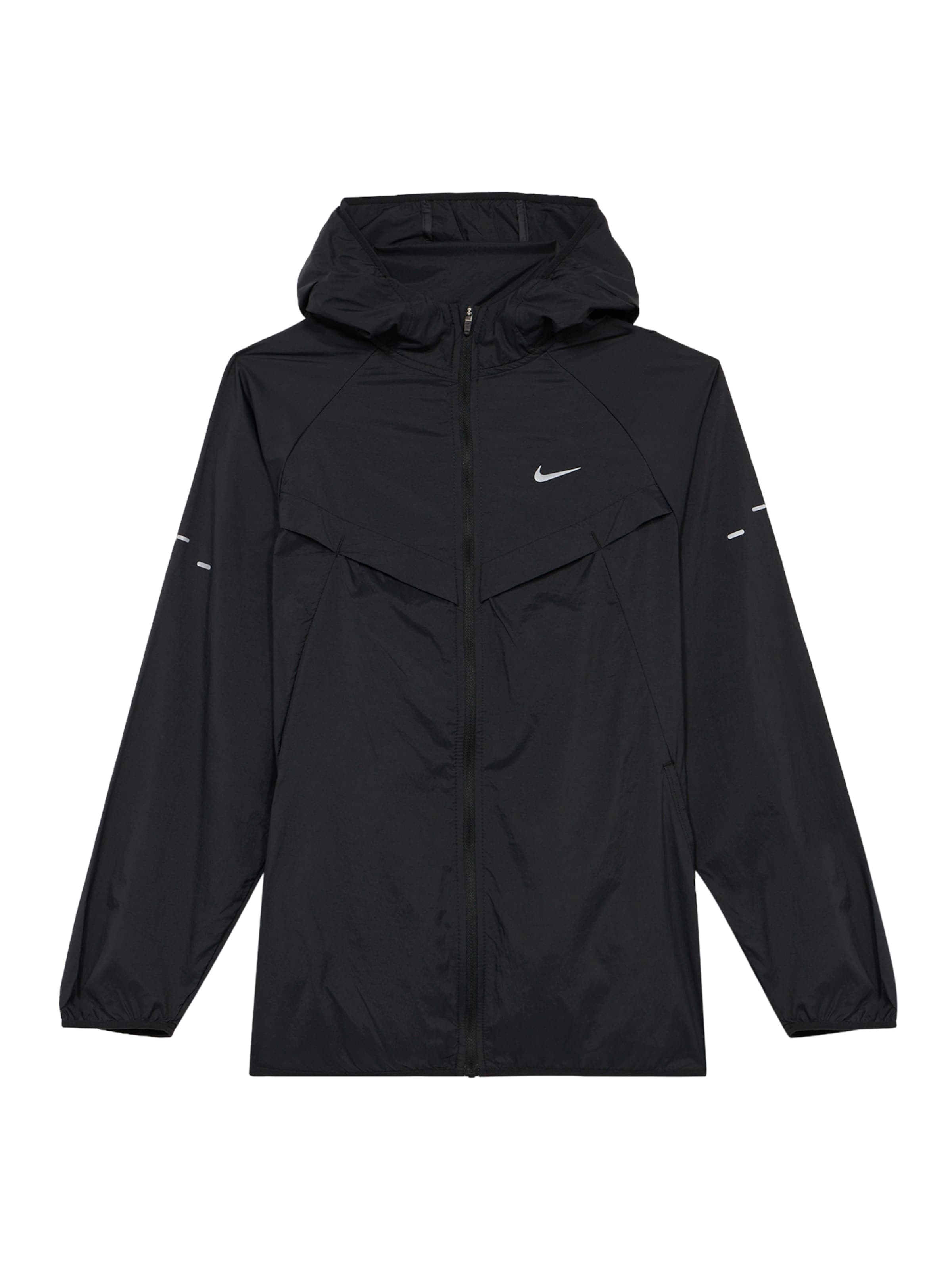 

NIKE Спортивная куртка 'K NK UV REPEL STRIDE JACKET' в черном цвете