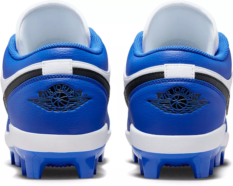 Мужские бейсбольные бутсы Nike Jordan 1 Retro MCS, цвет Royal/Black — фото 4