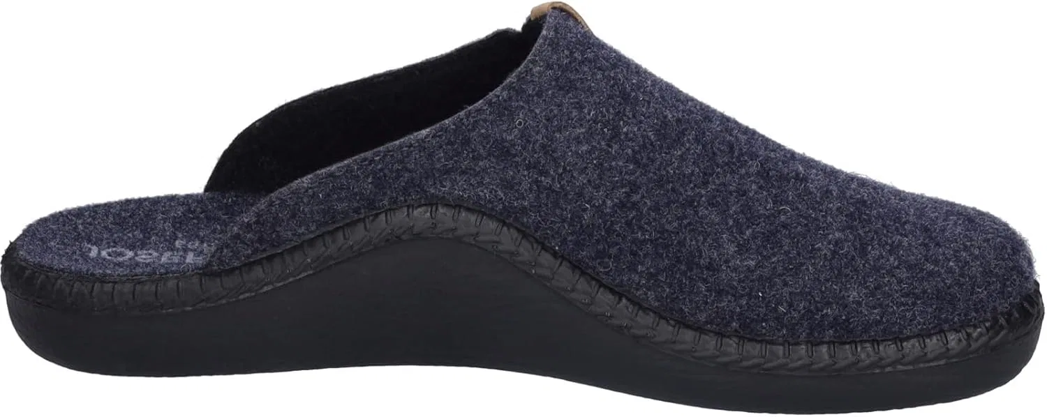 Мужские тапочки Josef Seibel Monaco H 11, ширина H (широкая), Darkblue — фото 4