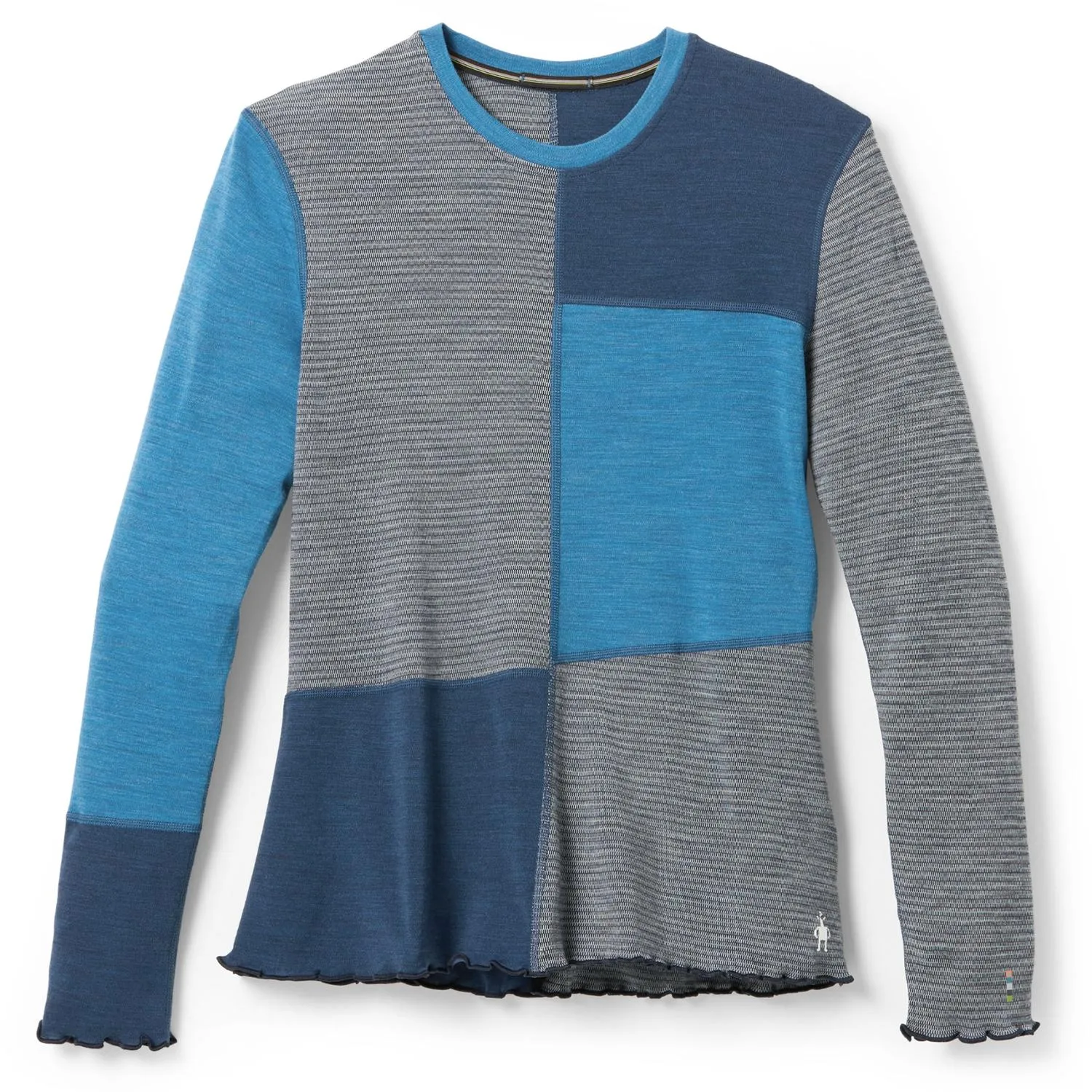 

Классический термобелье из мериносовой шерсти с волнистым краем Smartwool, Deep Navy
