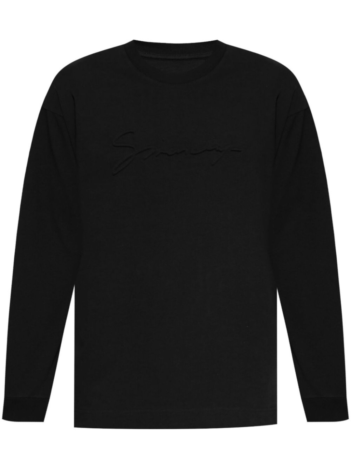 

Футболка с тисненым логотипом Givenchy, черный