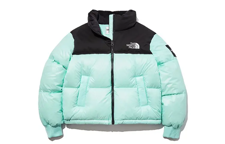 

Пуховик женский мятно-зеленый The North Face, мятно-зеленый