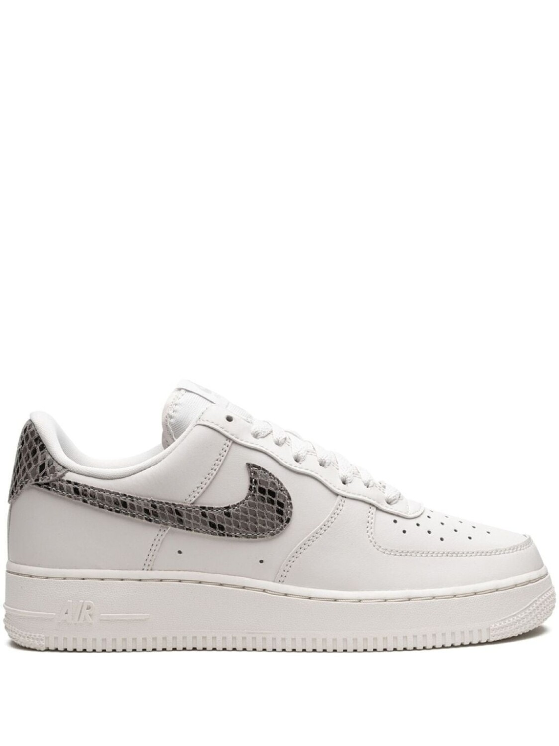 Nike кроссовки Air Force 1 Low '07 Snakeskin Phantom, белый