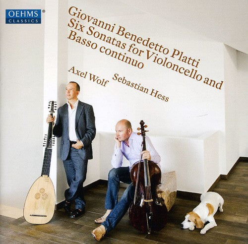 

CD диск Platti / Hess / Wolf: 6 Sonatas for Violoncello & Basso Continuo