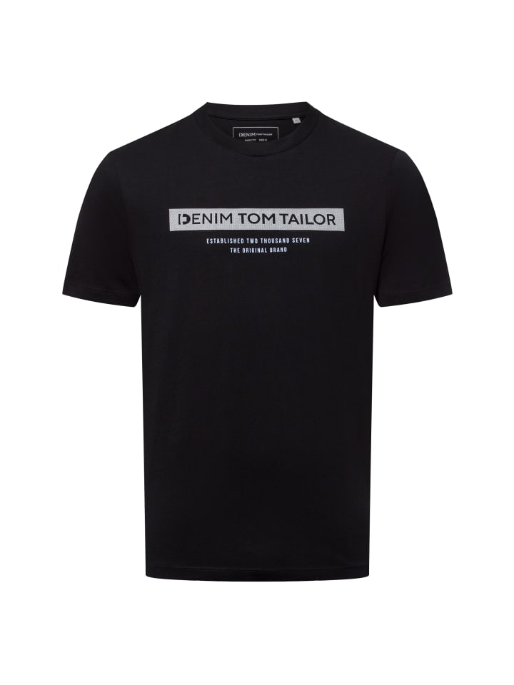 

Футболка TOM TAILOR Denim, черный