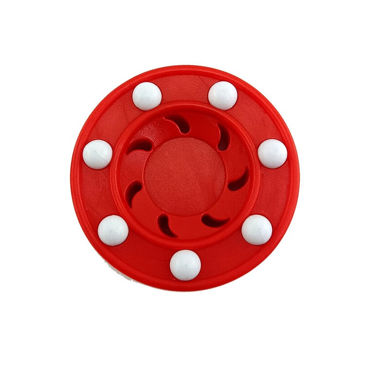 

He Jiagong Мяч для роликовых коньков, детский сухой земляной мяч, плоский мяч, ледяной мяч, шлем-мяч, ракетка с мячом, ворота, красный мяч 1 шт