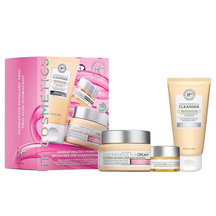 

Набор для ухода за кожей Unwrap Healthy Hydration Anti-Aging Skincare Set 3pc