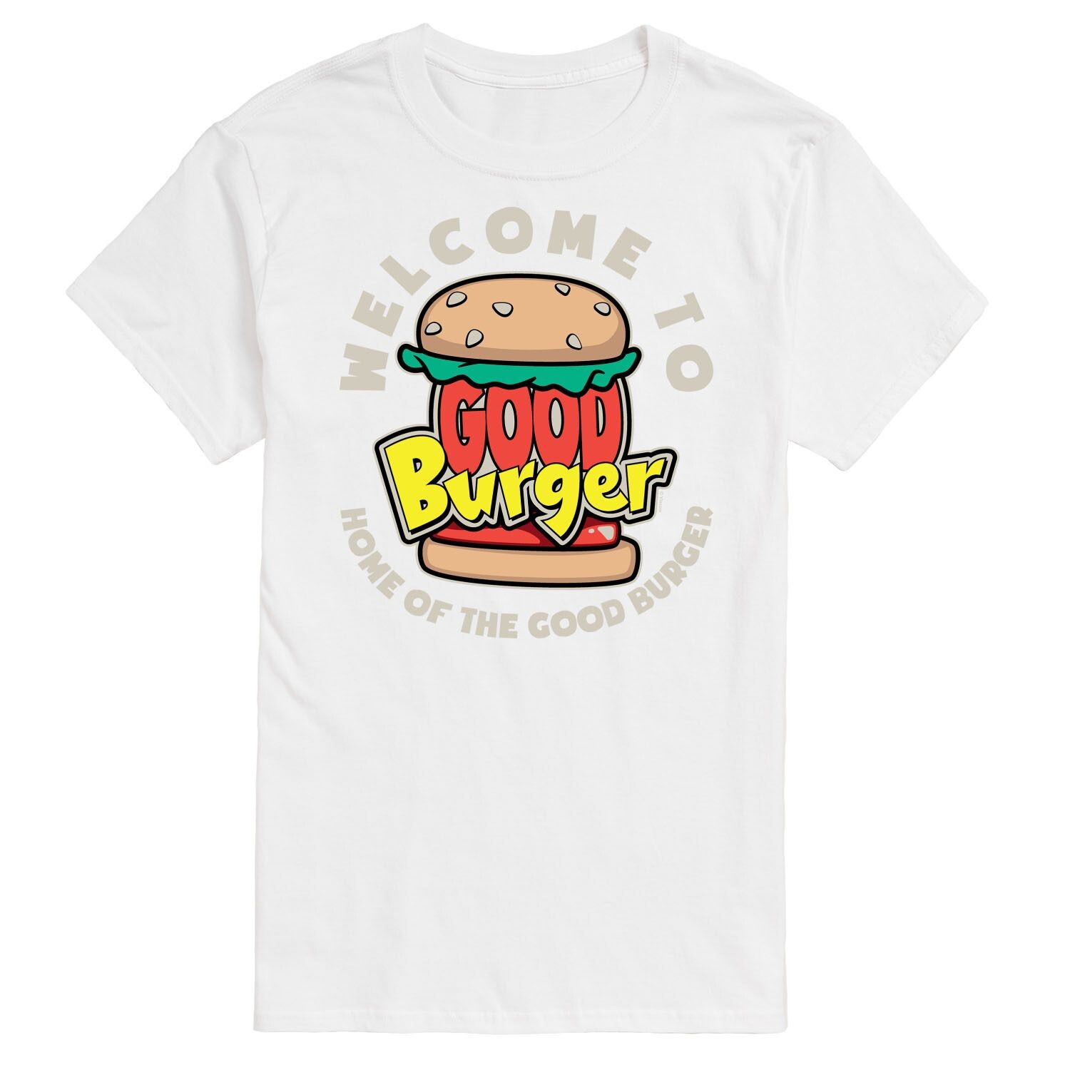 

Футболка с рисунком Big & Tall Good Burger License, белый