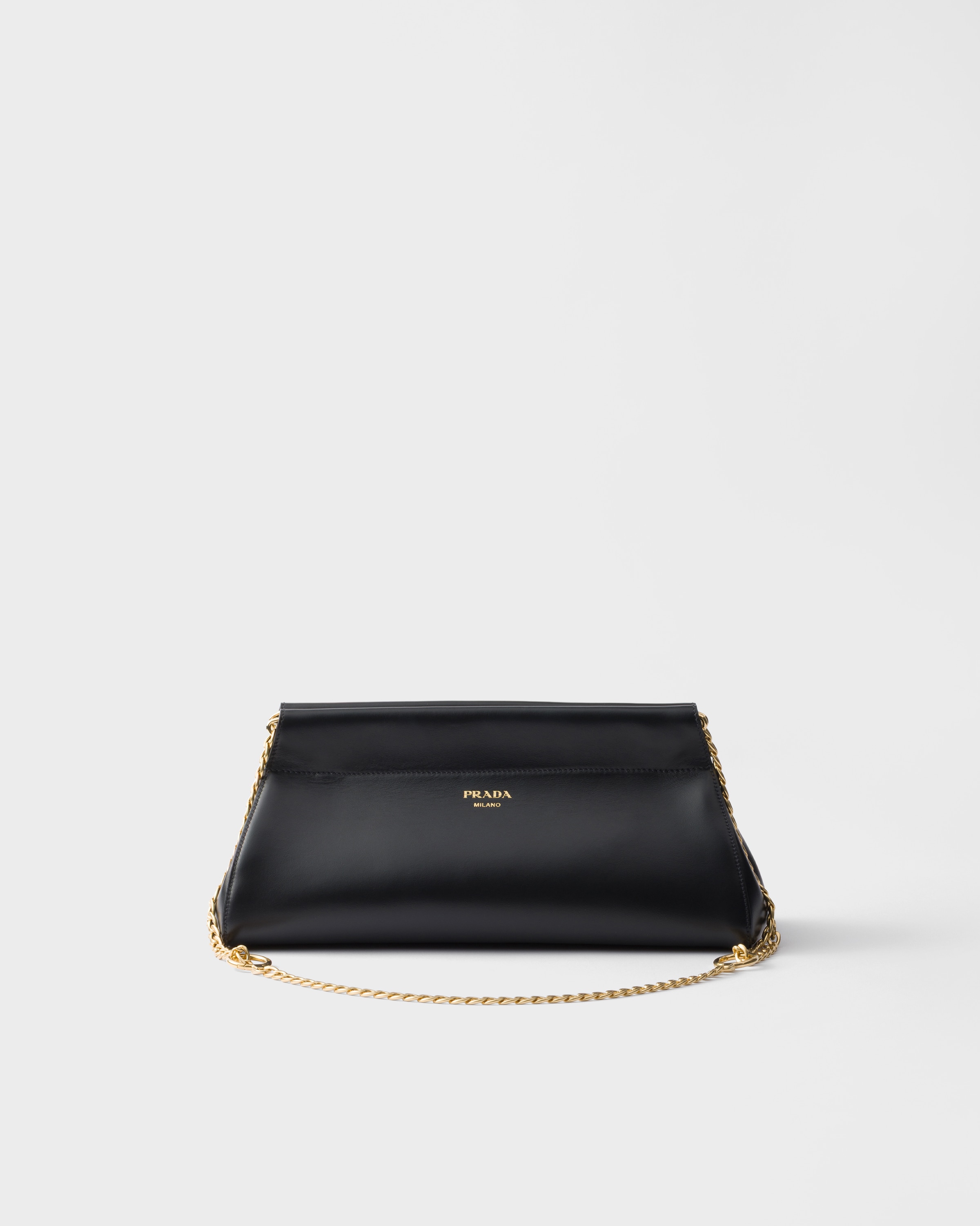 

Сумка Prada Enchaîné среднего размера из кожи, черный