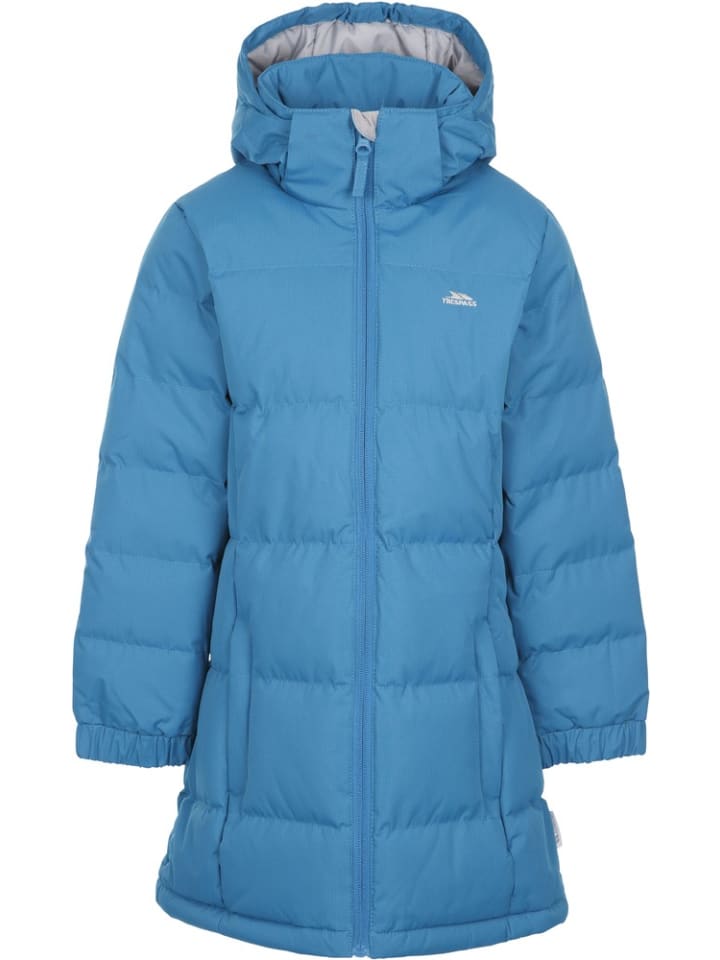 

Trespass Детская пуховая куртка синего цвета