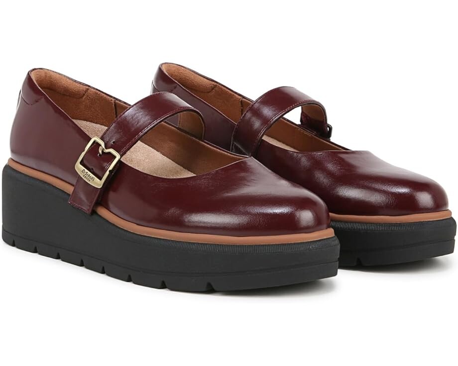 

Туфли на плоской подошве Dr. Scholl's Nice Day Max Jane, цвет Cali Wine