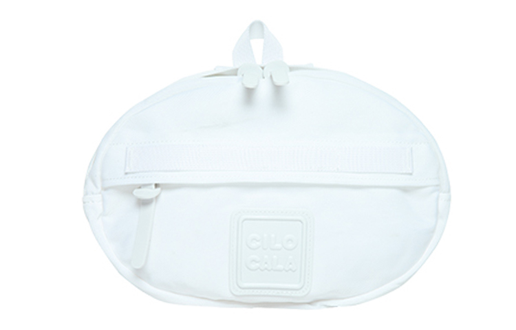 

CILOCALA Нейлоновый поясной рюкзак через плечо унисекс, WHITE