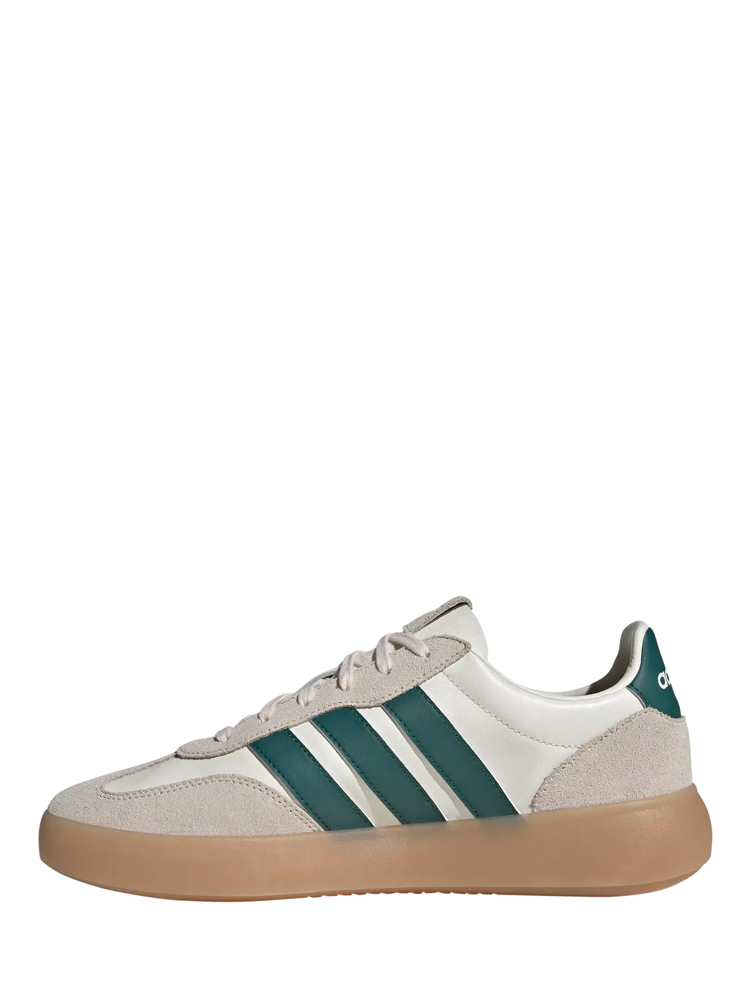 Кроссовки Barreda на шнуровке, бело-зеленые adidas — фото 4