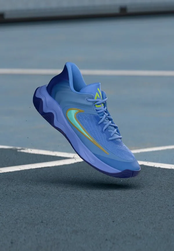 Баскетбольные кроссовки giannis immortality 4 Nike Performance, Royal Pulse/Hyper Turquoise/Deep Royal/Volt
