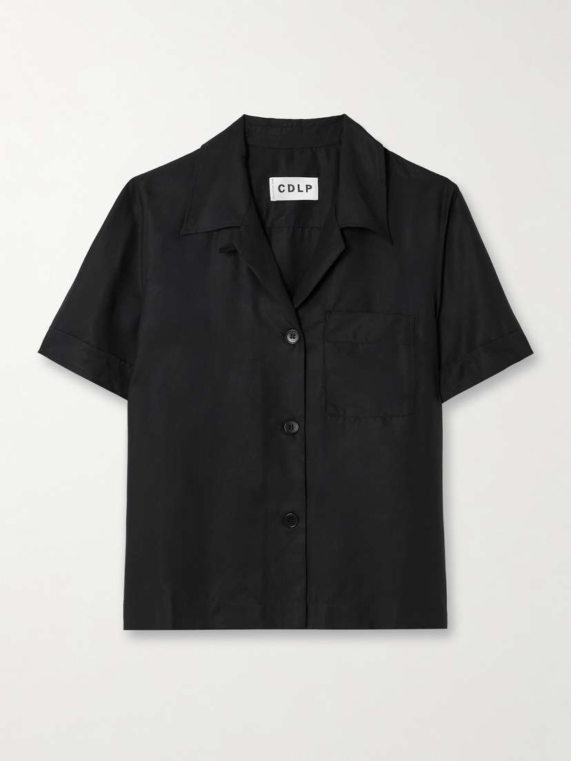 

Пижамная рубашка из лиоцелла Cdlp, черный