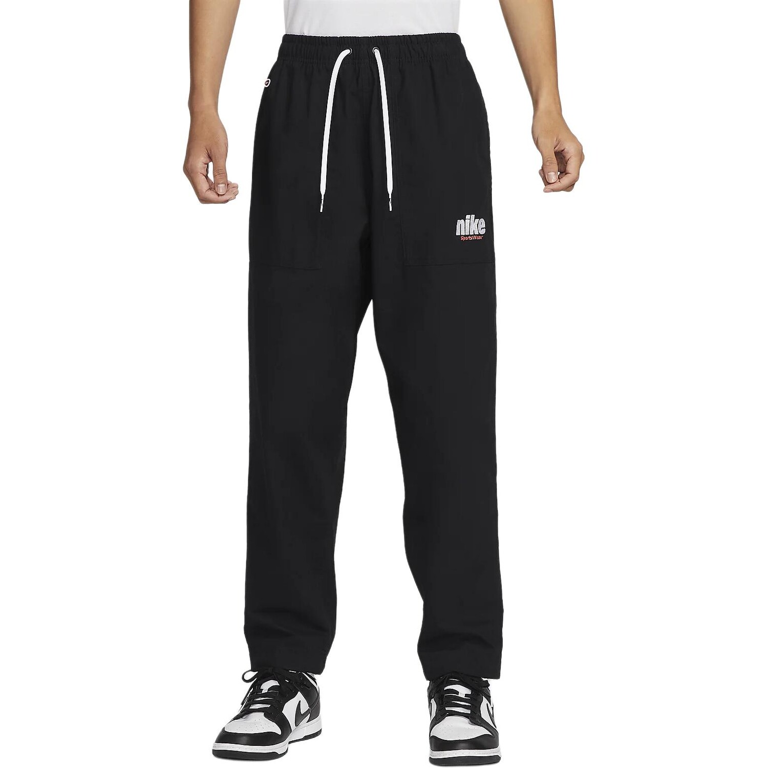 

Спортивные штаны Club Knit мужские черные Nike, черный