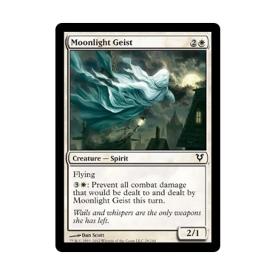 

CCG Призрак лунного света (C) (фольга), MTG - Avacyn Restored