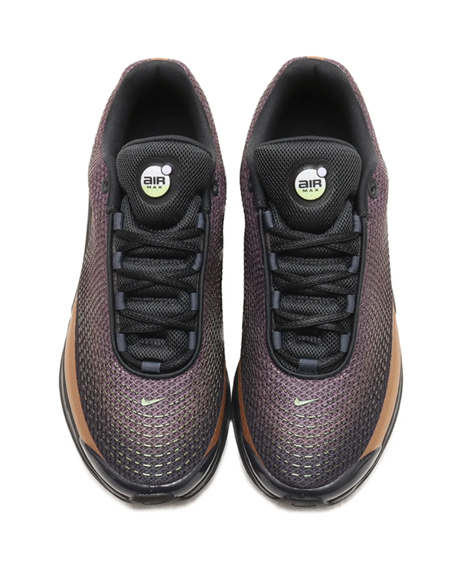 Унисекс кроссовки Air Max DN с амортизацией NIKE фиолетовые — фото 2