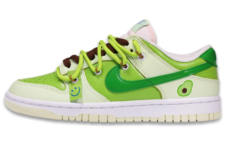 

Кроссовки Nike Dunk Skateboard Shoes Women's Low-Top Green