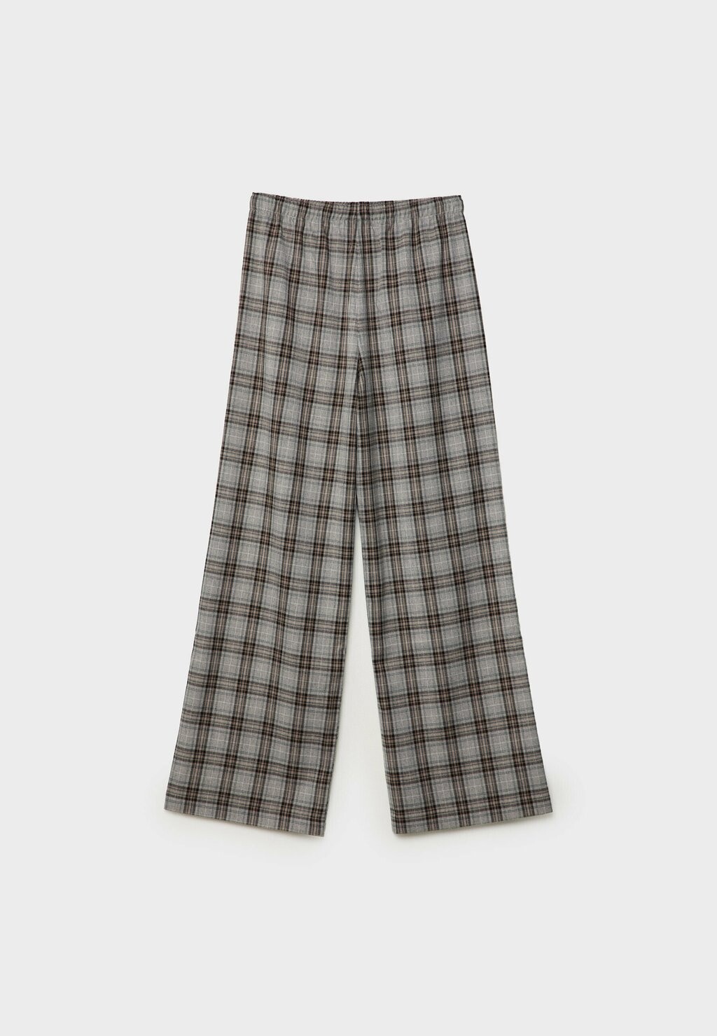 

Брюки FLOWING SMART CHECK Stradivarius, бежевый