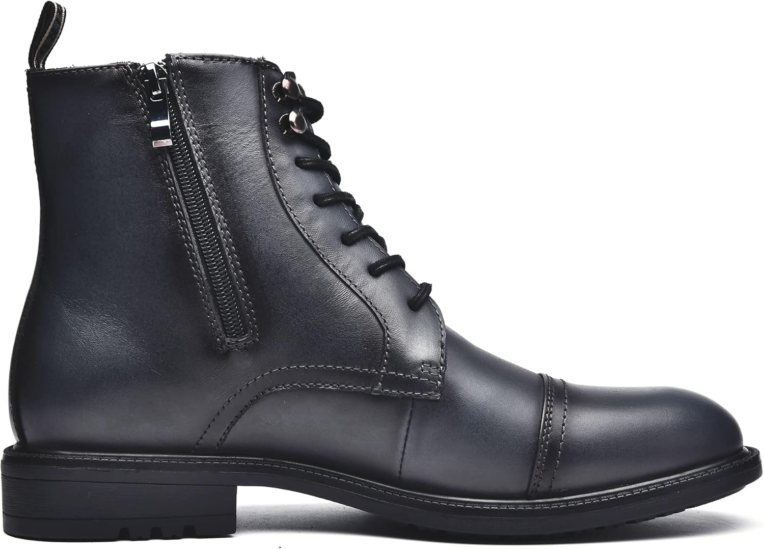 Мужские ботинки Arkbird Chukka из натуральной кожи, классические повседневные ботинки оксфордского стиля, черный — фото 3