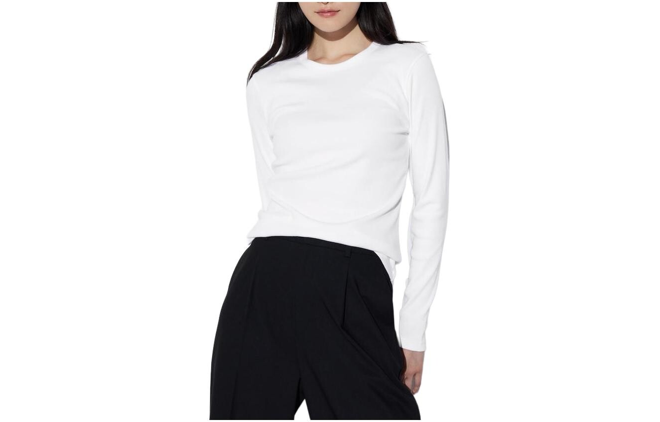 

Футболка женская белая Uniqlo