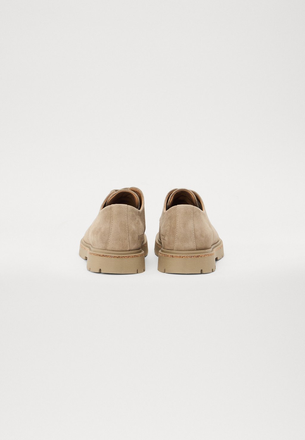 Ботинки женские Birkenstock на шнуровке, серо-коричневый — фото 3