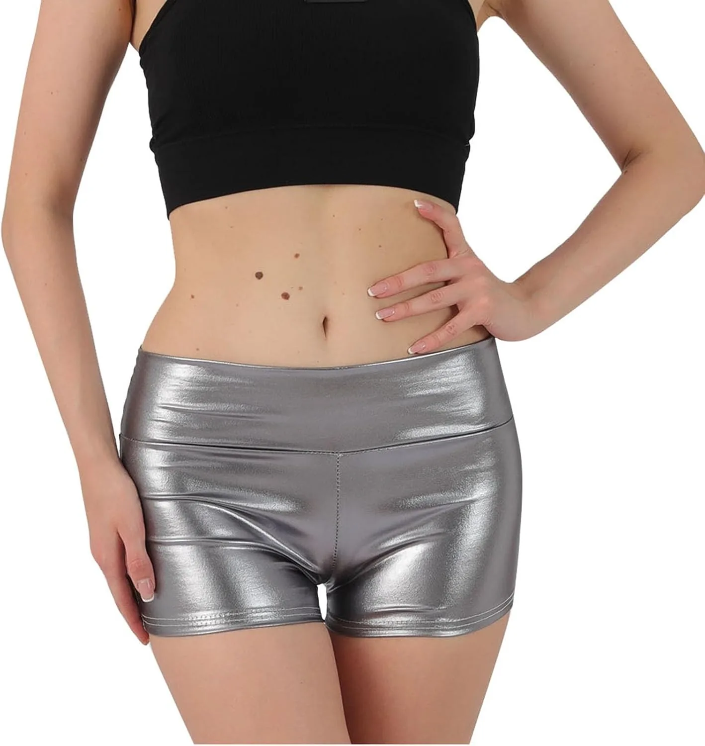 

Женские блестящие шорты с пайетками XUNRYAN