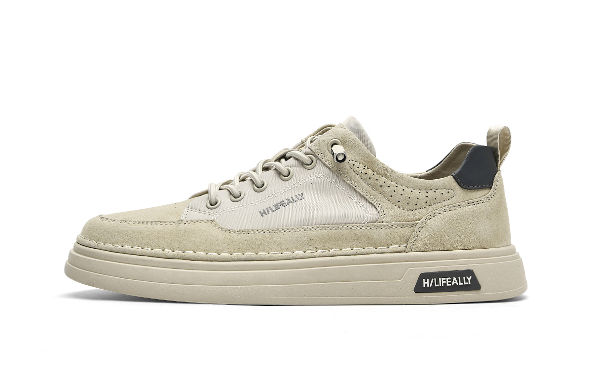 

Кроссовки Low-Top Skateboard Shoes Men's HLA, серый