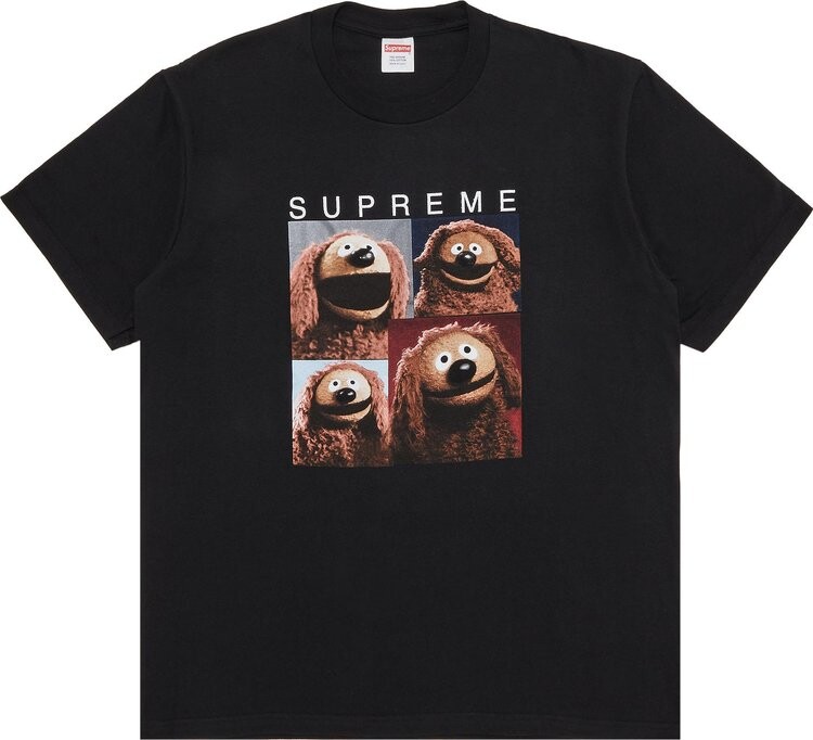 

Футболка Supreme Rowlf 'Black', черный