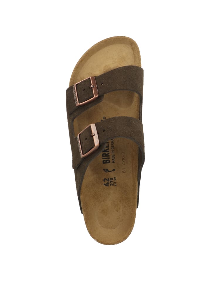 Классические сандалии Birkenstock, темно-коричневый — фото 2