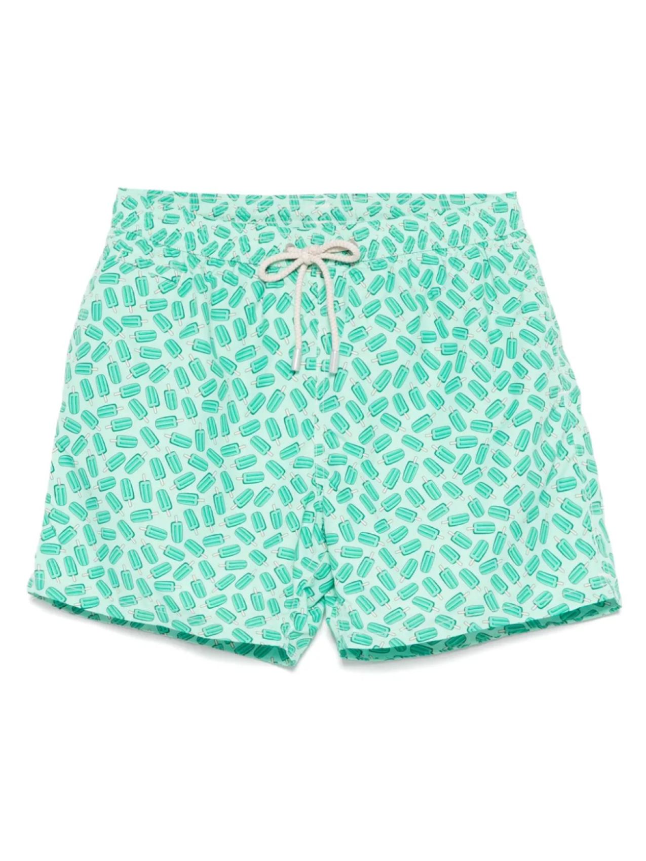 

Плавки-шорты с графическим принтом MC2 Saint Barth, зеленый