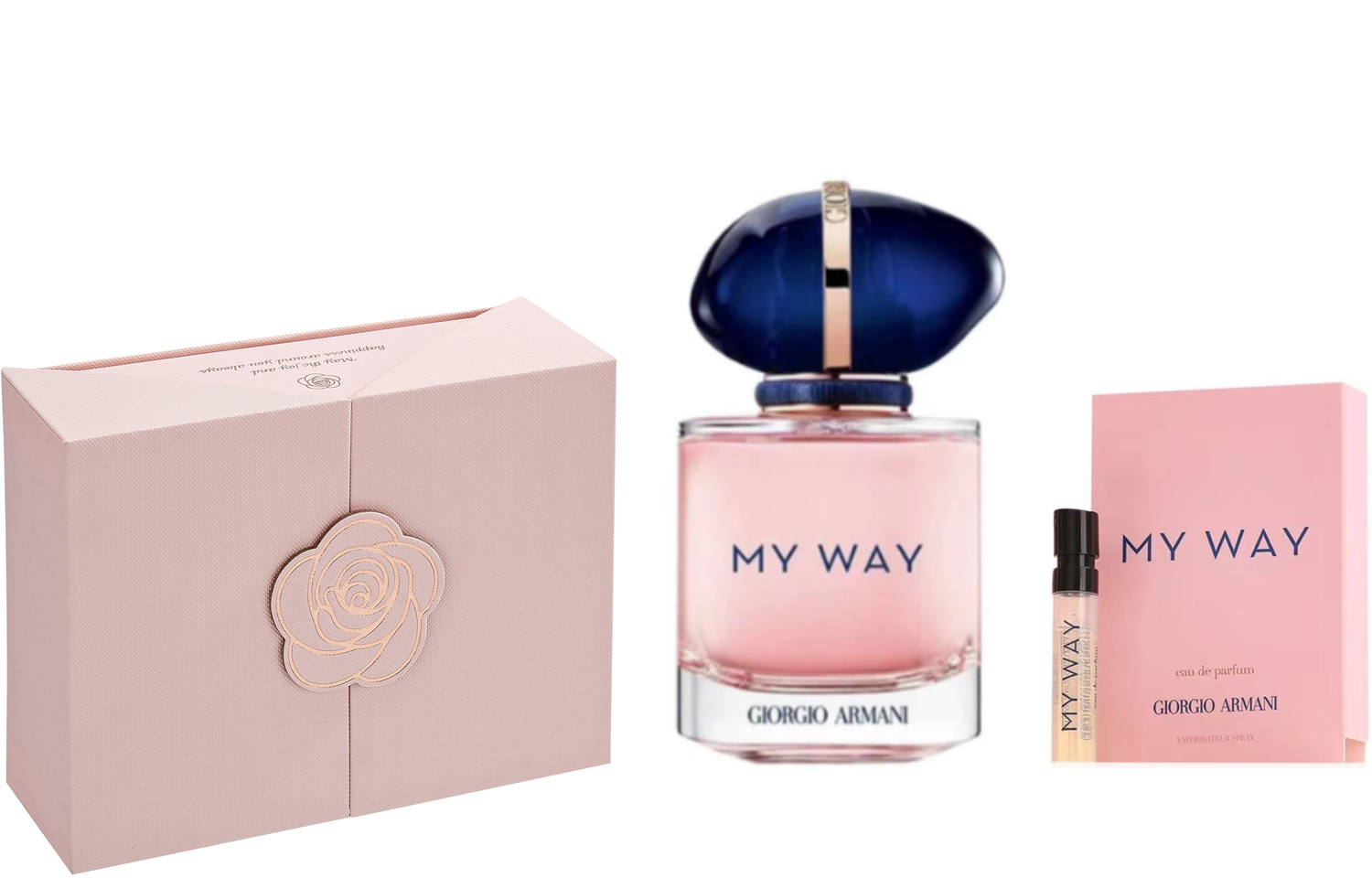 

AMANI Unlimited Intense Scent высококачественный парфюм долговременный аромат+Camellia Pink подарочная коробка парфюм EDP GIORGIO ARMANI, розовый