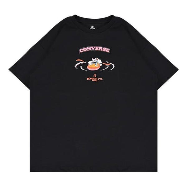 

Футболка boards co. logo t-shirt 'black' Converse, черный