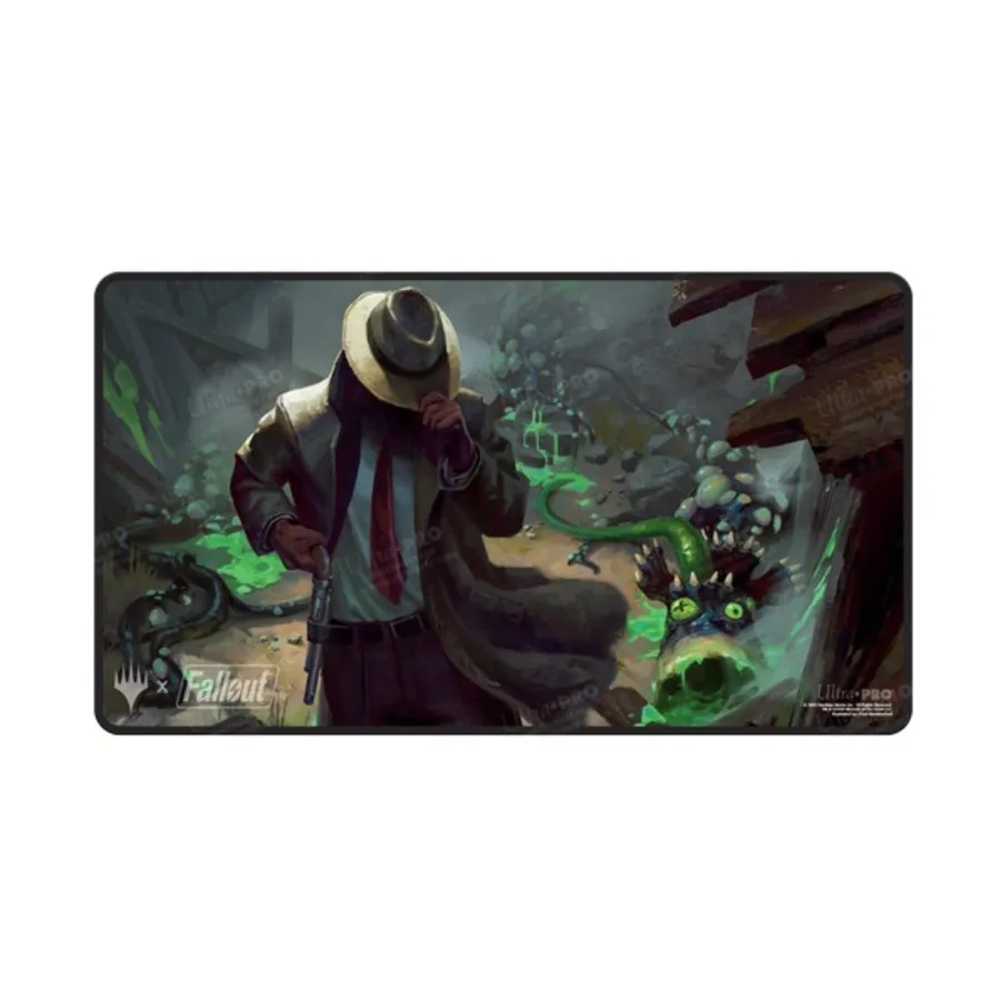 

Черный прошитый игровой коврик «Таинственный незнакомец», Official Magic - The Gathering - Playmats - Fallout