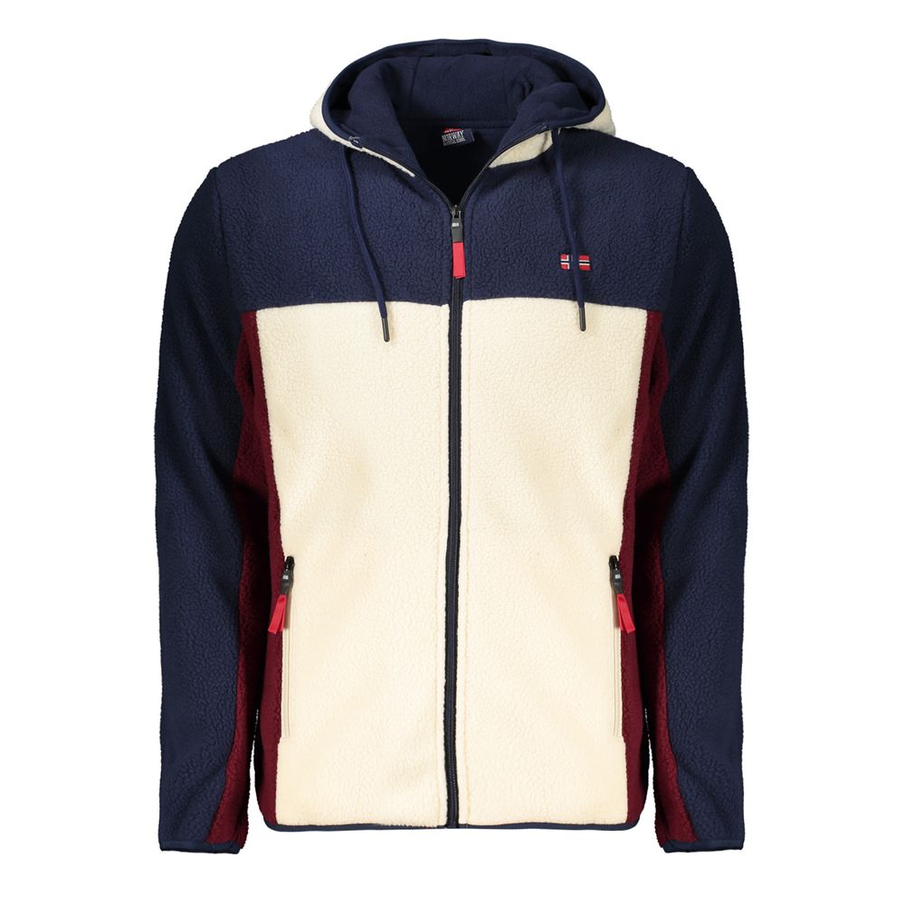 

Бежевая мужская куртка из полиэстера Geographical Norway