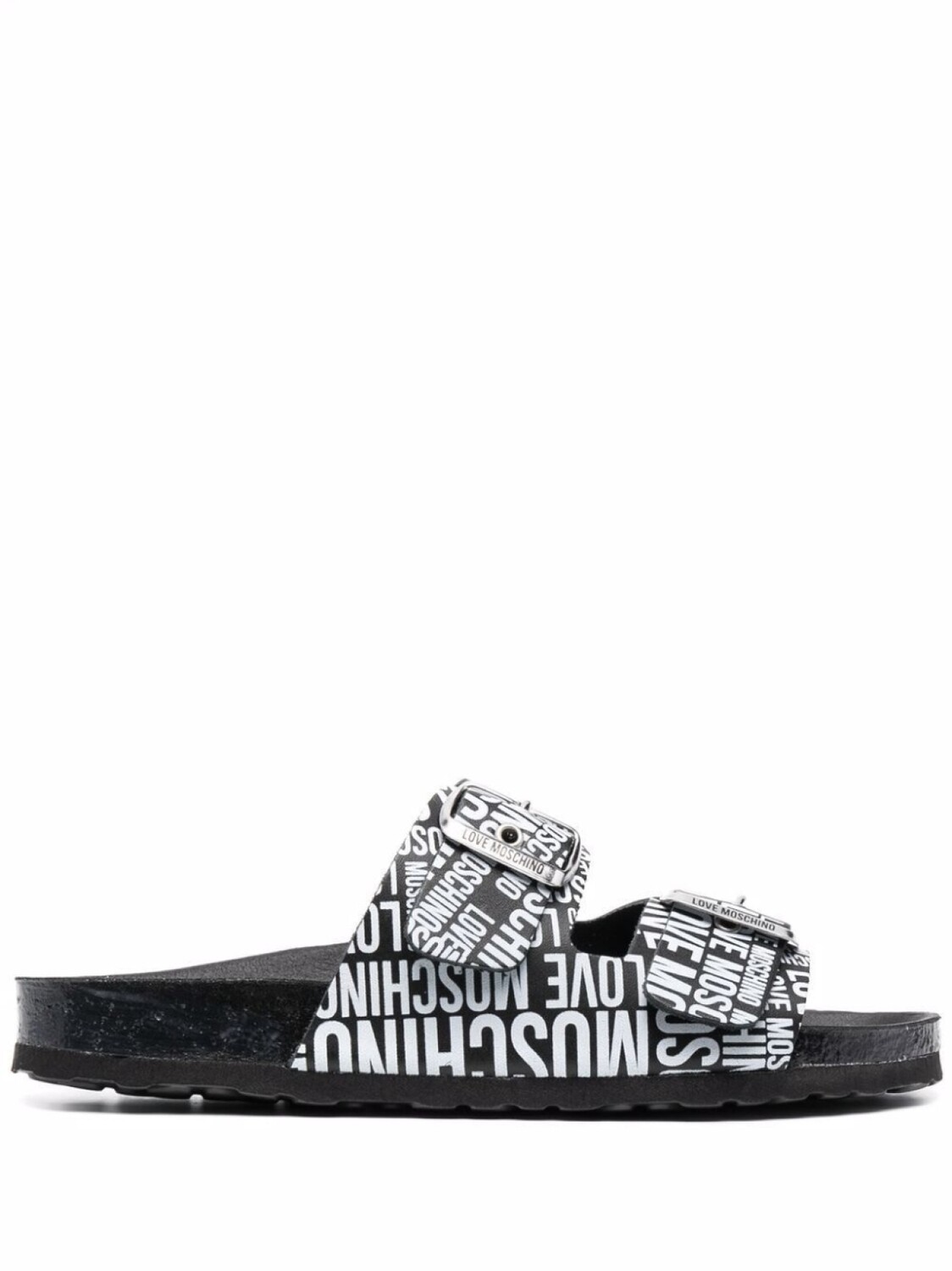 

Love Moschino сандалии с пряжками, черный