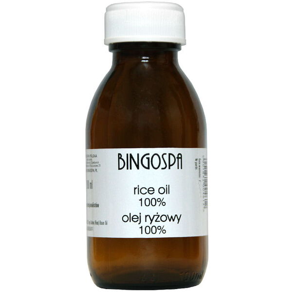 

Рисовое масло 100%, молодой овал лица, 100 мл Bingospa
