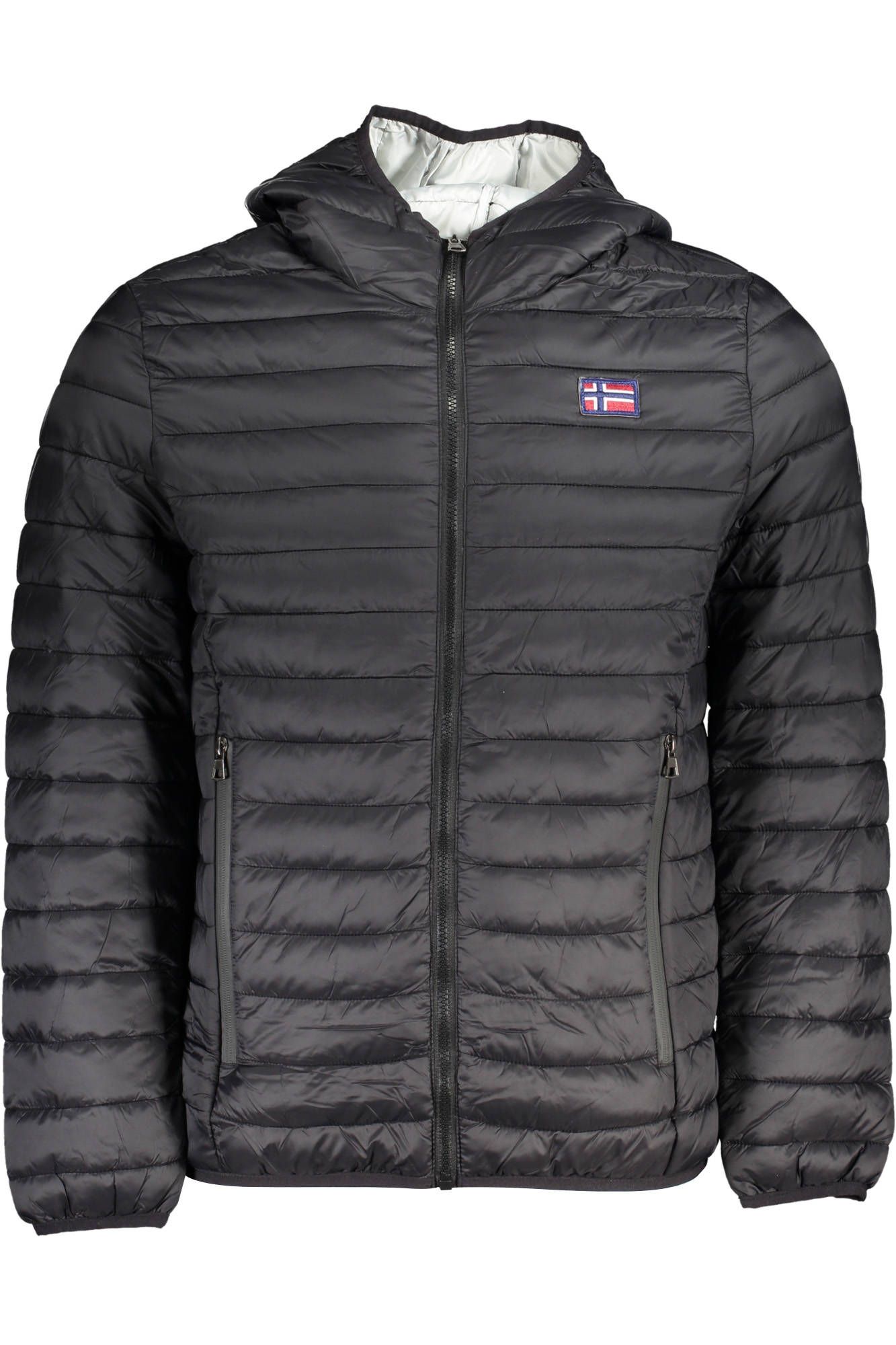

Черная мужская куртка из полиамида Geographical Norway