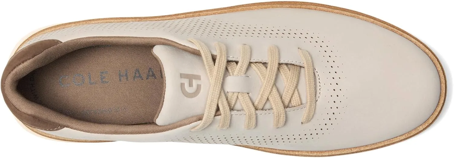 Мужские кроссовки Cole Haan Grandpro Featherarc с лазерной перфорацией, коричневый — фото 2