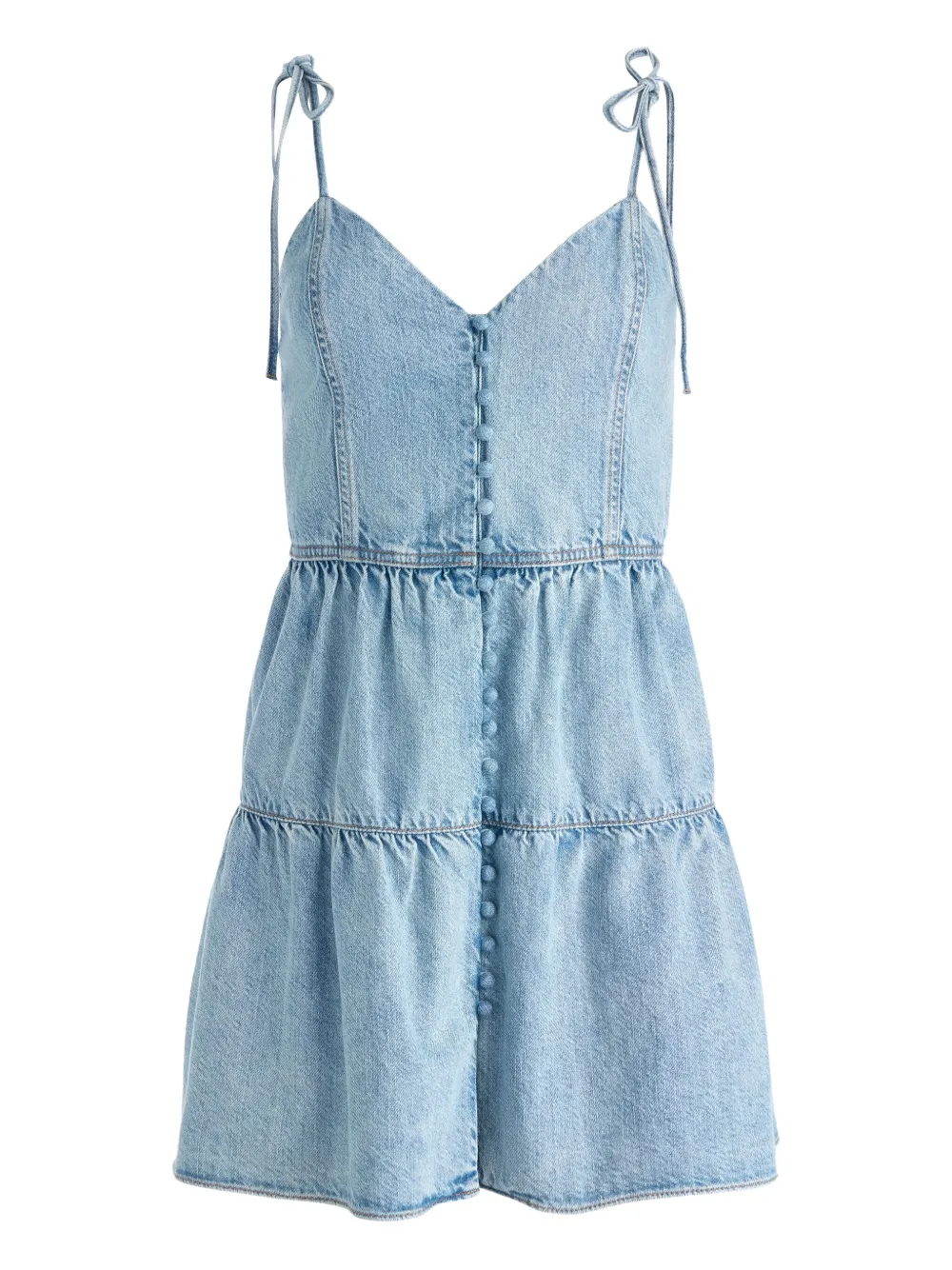 

Джинсовое платье мини Shanti Alice + Olivia, синий
