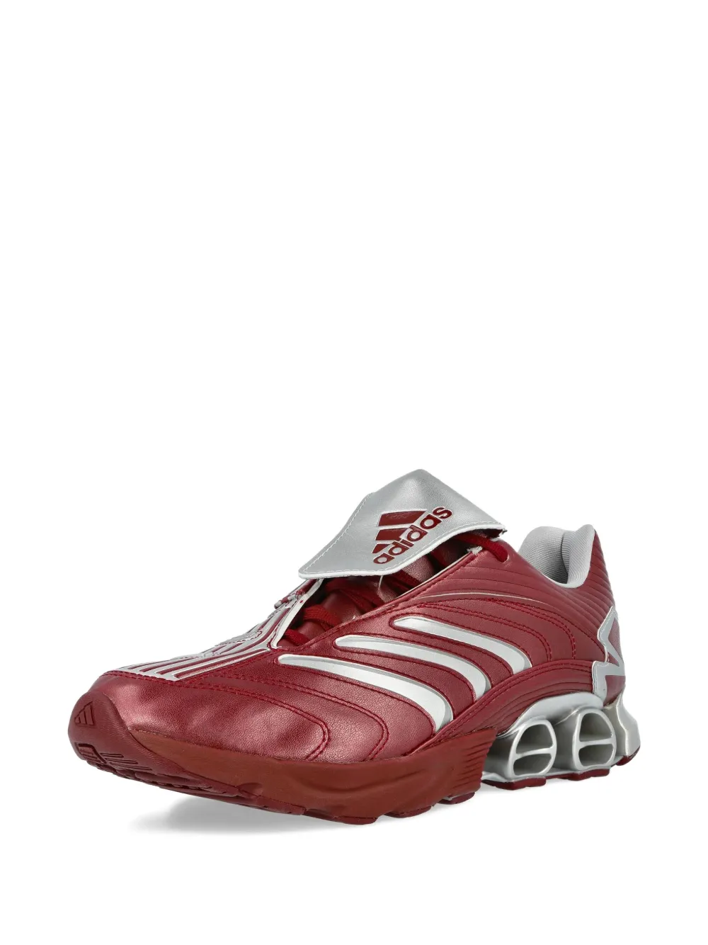 Кроссовки Predator Megaride Collegiate Burgundy/Silver Metallic Adidas, красный — фото 2