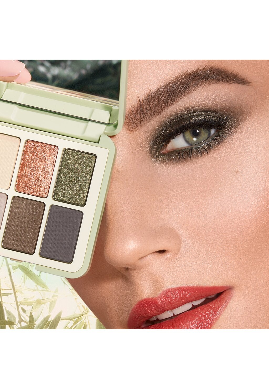 Палитра теней для век GREEN ME EYESHADOW PALETTE KIKO Milano, цвет sophisticated allure — фото 2