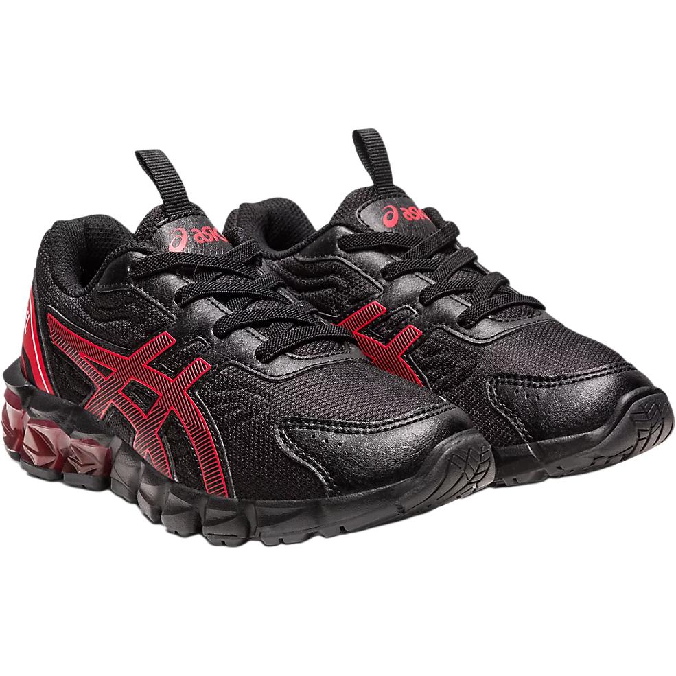 ASICS Gel Quantum 90 3 Low top детские беговые кроссовки black red для детей 3-7 лет — фото 4
