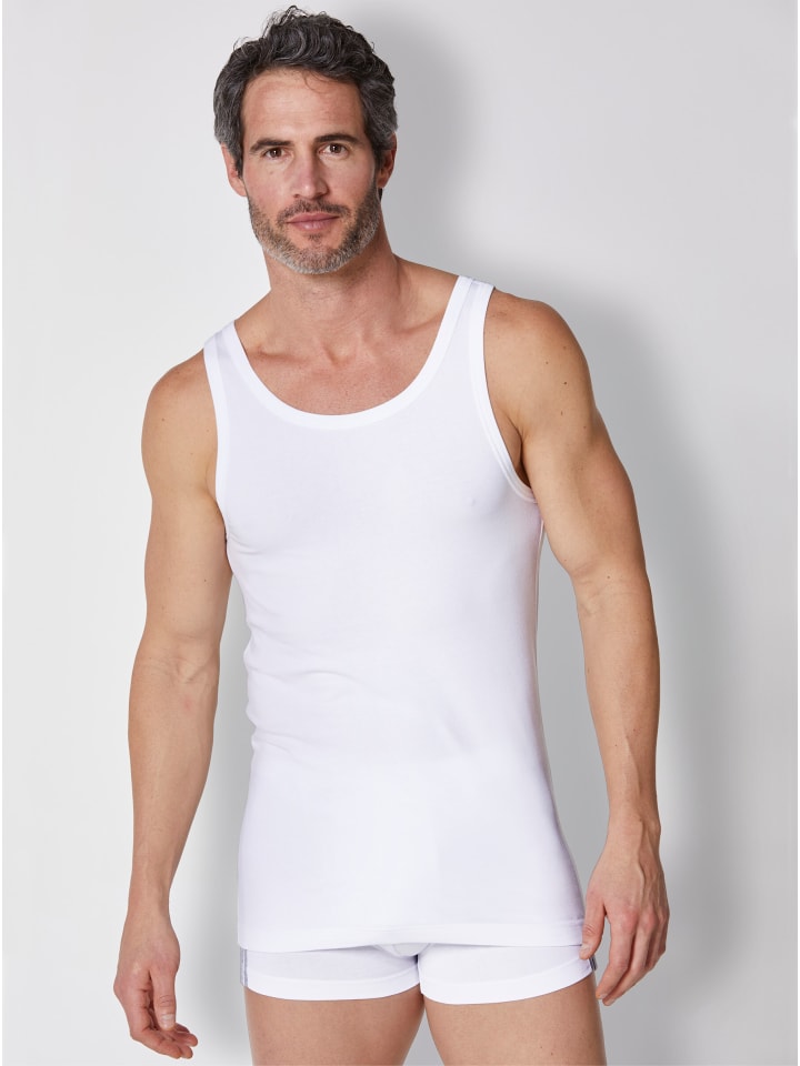 

Schiesser Белая нижняя рубашка