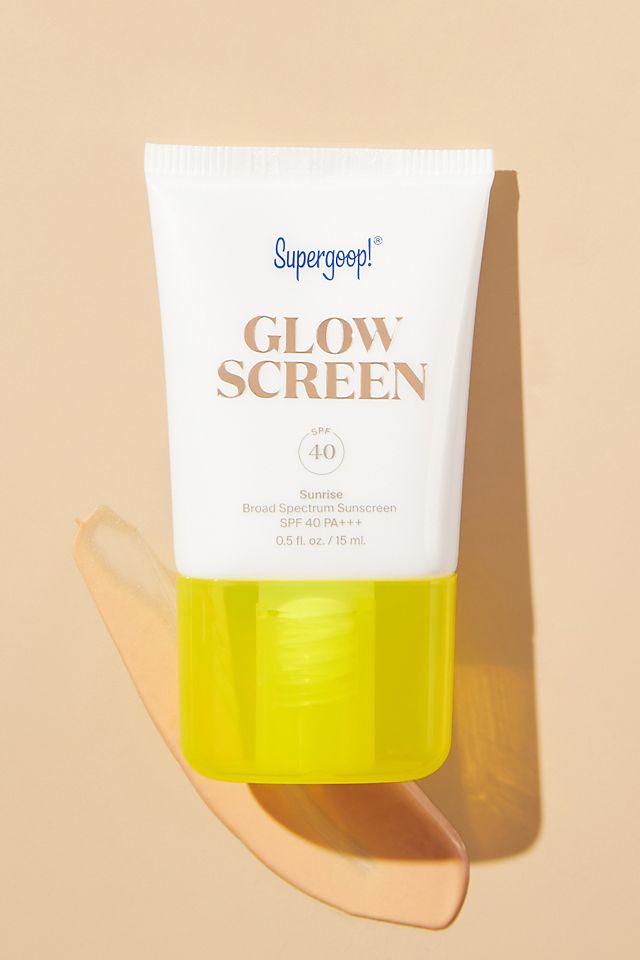 

Солнцезащитный крем Supergoop! SPF 40 Glowscreen 15мл, белый