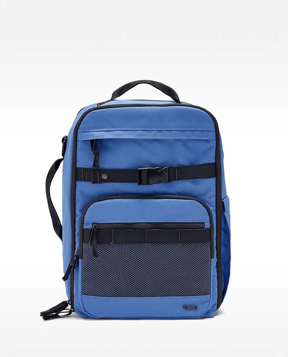 

Женская дорожная сумка-рюкзак для ручной клади с несколькими отделениями и гладкой молнией Parfois, синий