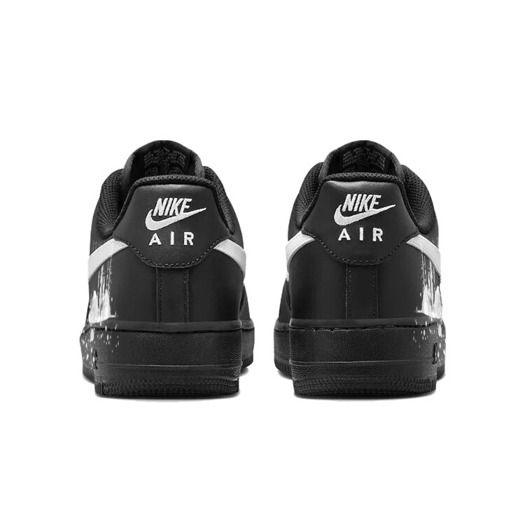 

Кроссовки Nike Air Force 1 Skateboard Shoes Unisex Low-Top White Black, черный
