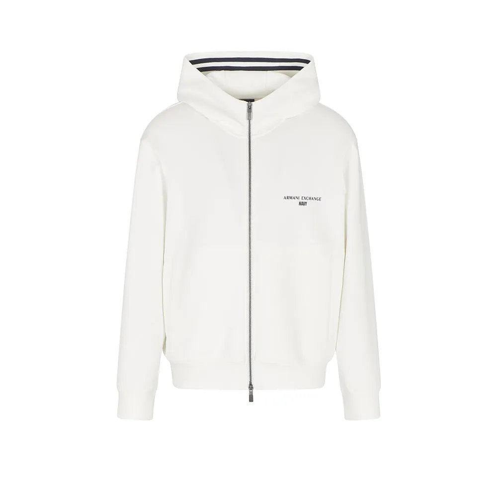 

Толстовка Armani Exchange XM000983_AF10818 full zip, белый